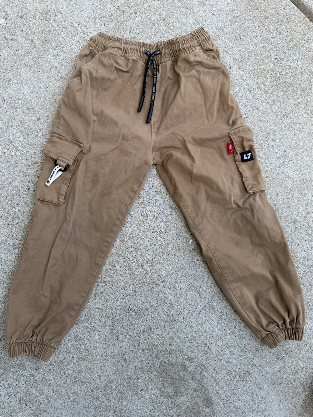 Kids 6T Tan Utility Jogger Pants
